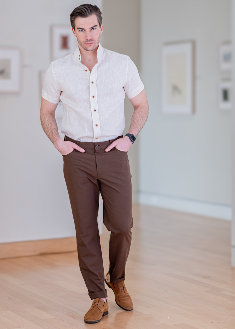 Performance Pants - Dark Brown – JAC Designs